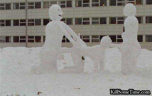 Dirty Snowmen!!