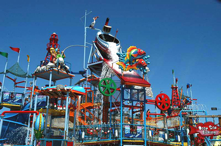 water playgrounds and water parks