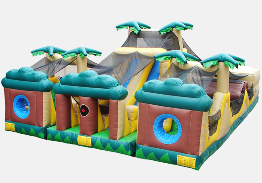 cool inflatable playgrounds