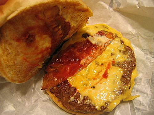worst fast food bacon cheeseburger