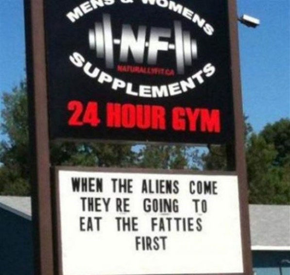 Maybe not if they are health conscious aliens...