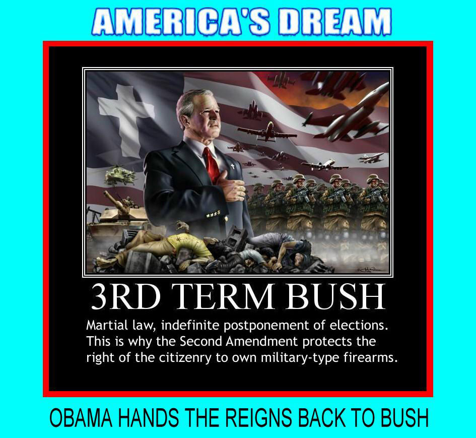 Obama Hands The Reigns Back To Bush