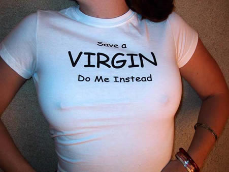 girls in funny shirts
