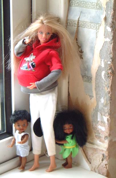 if barbie was screwing around on ken, why did the divorce barbie come with all ken's stuff?