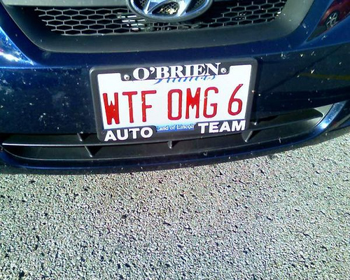 cool license plates