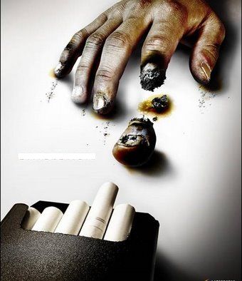 Smoking is a dangerous habit .... be careful