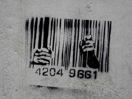 It's hard to escape from bar codes ...