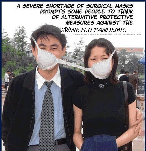 due to shortage of surgical masks ...