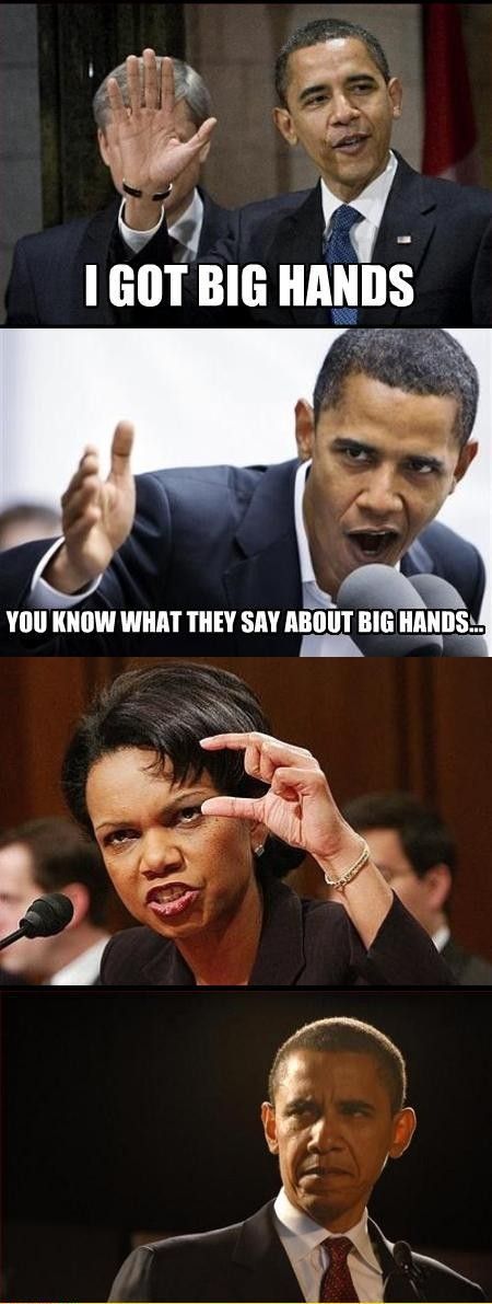 Big Hands ...