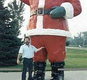 Santa's watching! Ho, ho, ho.