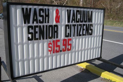 and you end up with some mighty clean old people ...