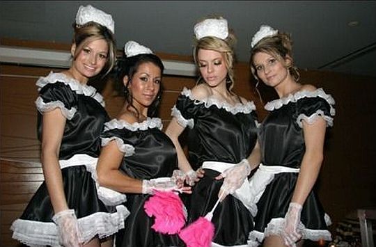 FRENCH MAIDS 2010 ... and you wonder why I'm so untidy!