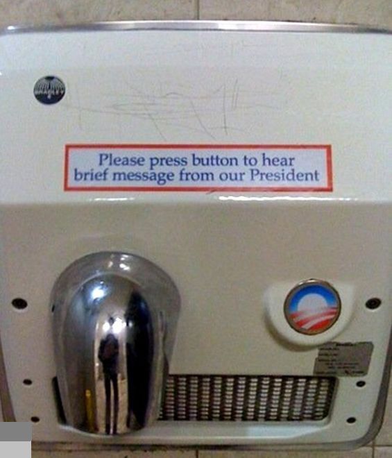 An Obama-Endorsed Hand Dryer ...