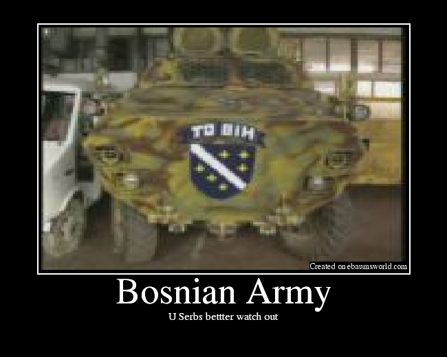 U Serbs bettter watch out