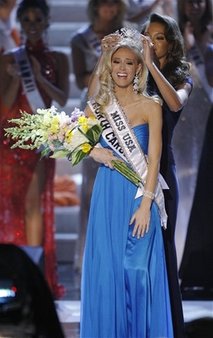 Miss North Carolina USA Kristen Dalton was crowned Miss USA 2009 on Sunday, beating out 50 other beauty queens in the live pageant televised from Planet Hollywood Resort  Casino in Las Vegas.