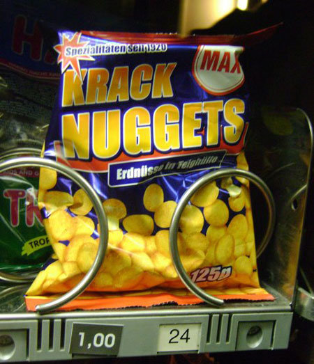 It's no fun enjoying your crack all in one shot. That's why Krack Nuggets are the perfect kind of snacks. A little Krack Nugget here, another Krack Nugget there...