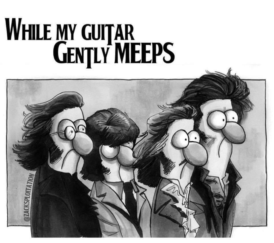 beatles parody - While My Guitar Gently Meeps
