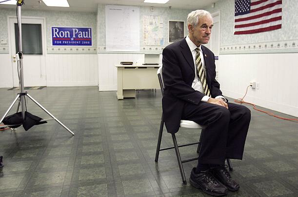 Sorry, Mr. Ron Paul...  Obama was just too much for you.