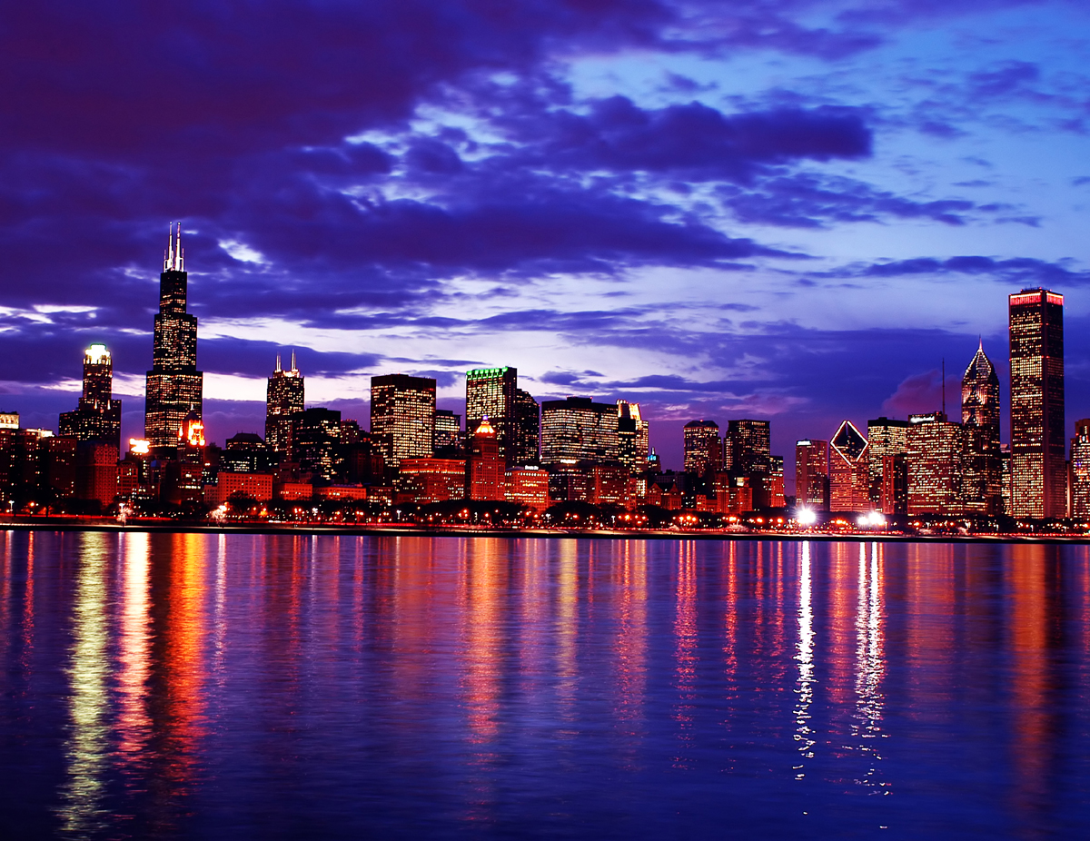Beautiful picture of Chicago.
