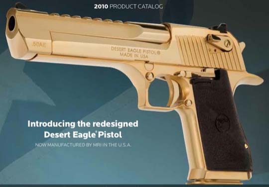 Desert Eagle .50 Caliber Handgun