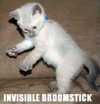 Invisible Broomstick