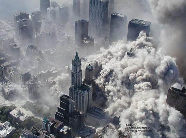 Recently released pictures from the 911 attacks