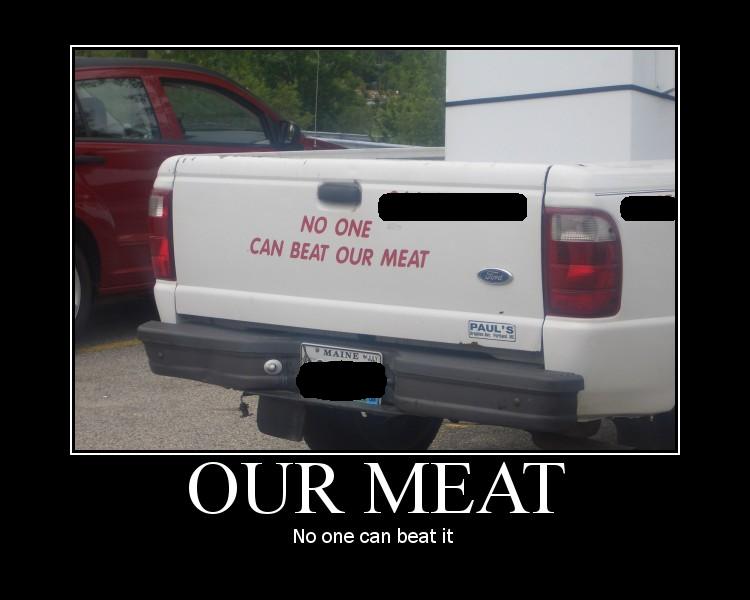De-Motivational, Beat meat pic