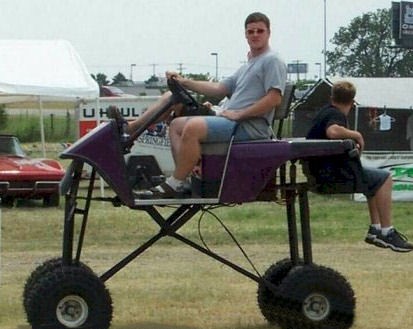 redneck golf cart