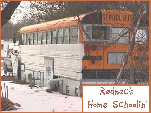 redneck home schoolin'