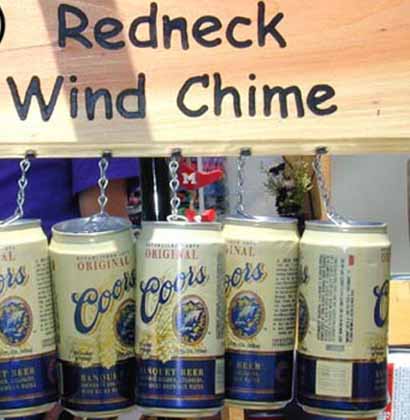 redneck wind chime