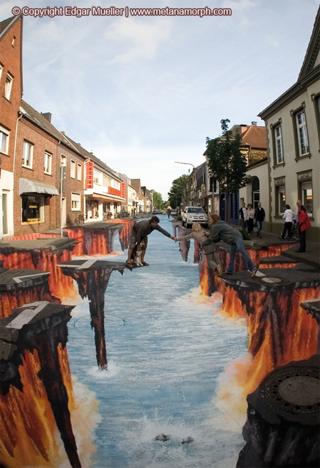 awesome pavement art