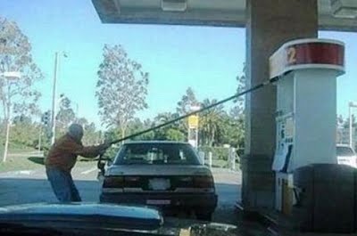 gas station fail