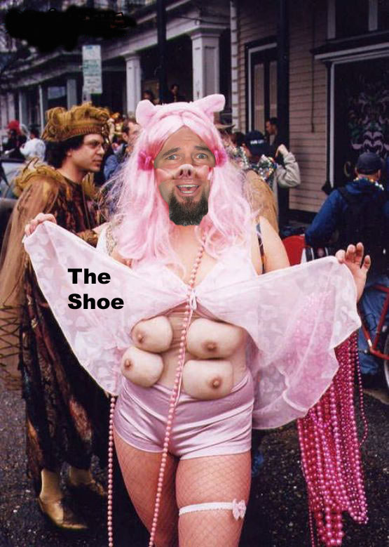 The Shoe loves pigs!
