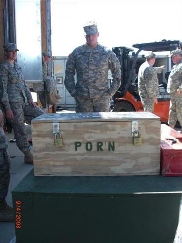 Apparently the Soldiers have to miss out on all of Life's Rewards... A Guy Can Dream Can't He??