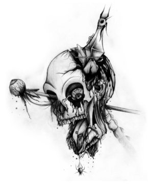 morbid skeleton