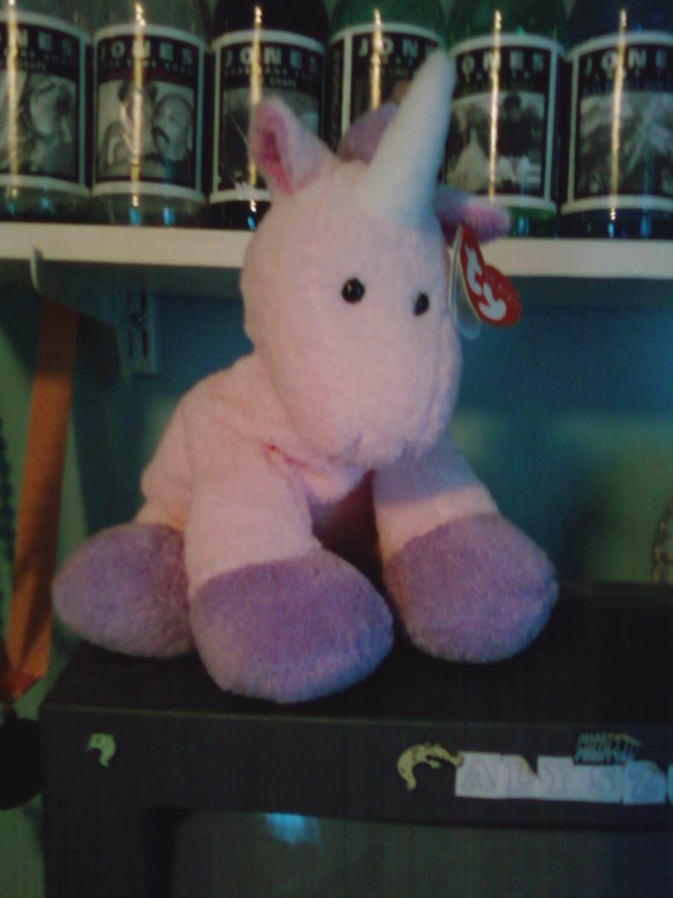 a pretty pink unicorn