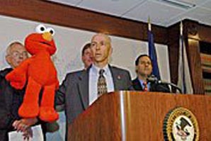 Traffickers using Elmo Doll to transport cocaine.