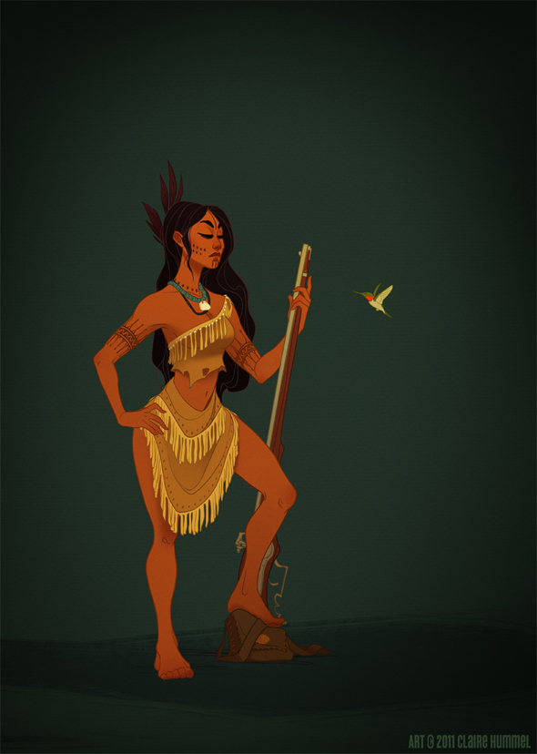 Pocahontas 17th century