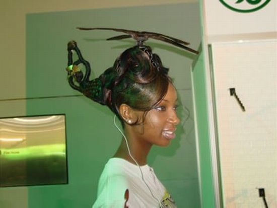 The Helicopter hair
