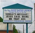 Dirty Church Signs