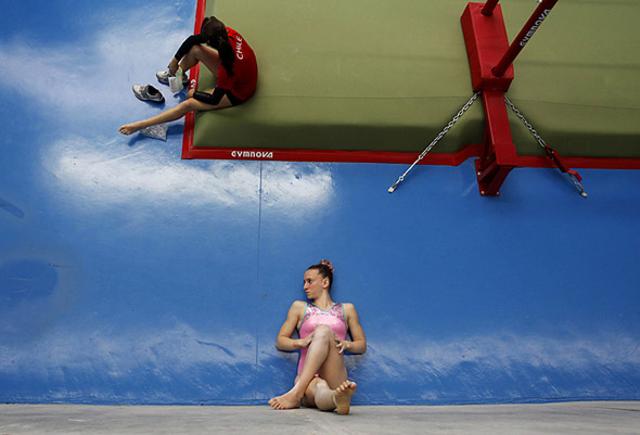gymnast illusion