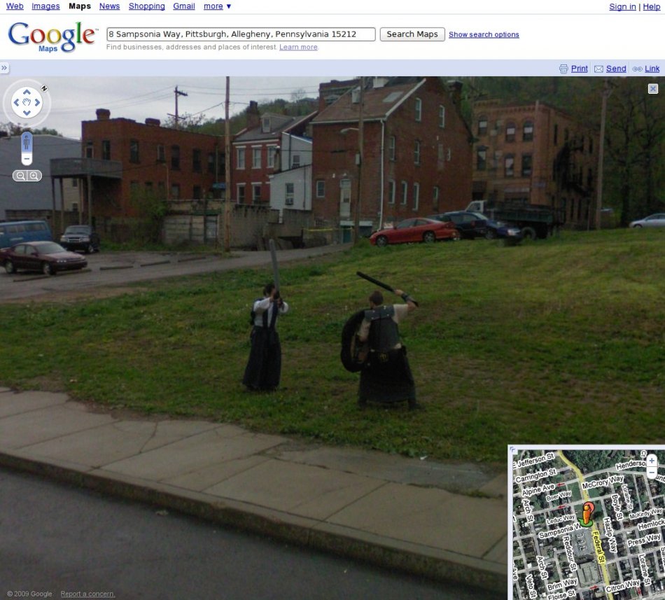 Funny and Cool Google Street Views