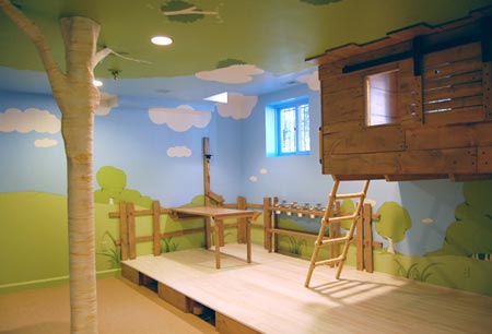 Sweet Kids Room Treehouse