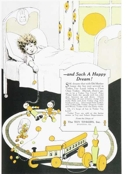 Toy advertisements of the 1920s