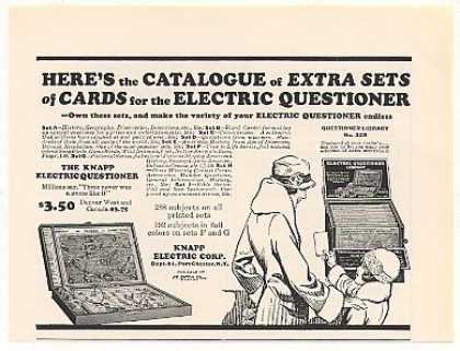 Toy advertisements of the 1920s