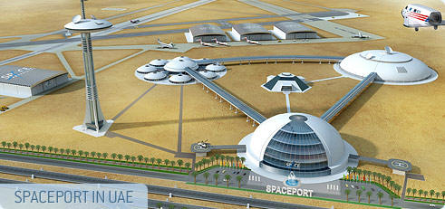 The UAE Spaceport- with an estimated price tag of $265 million