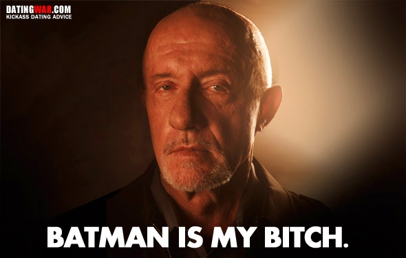 What does Mike from Breaking Bad have to say about Batman?