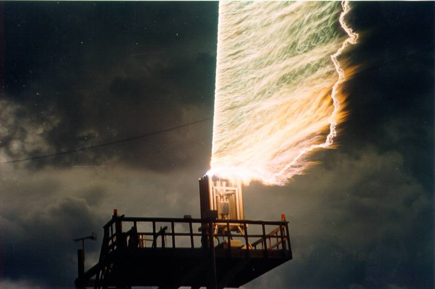 rocket triggered lightning