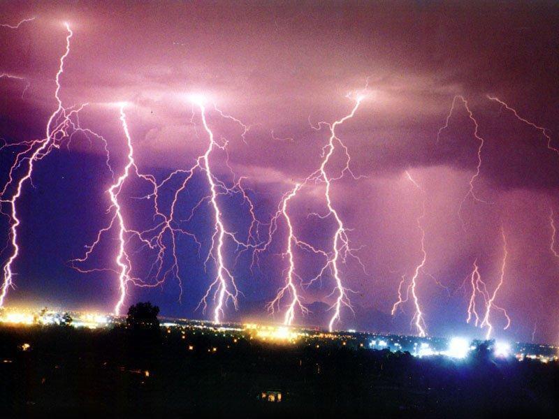 awesome lightning strikes