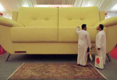 Is this really a big couch or are those guys just really, really short?